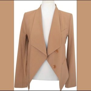 BCBGMAXAZRIA Tomas Camel Blazer